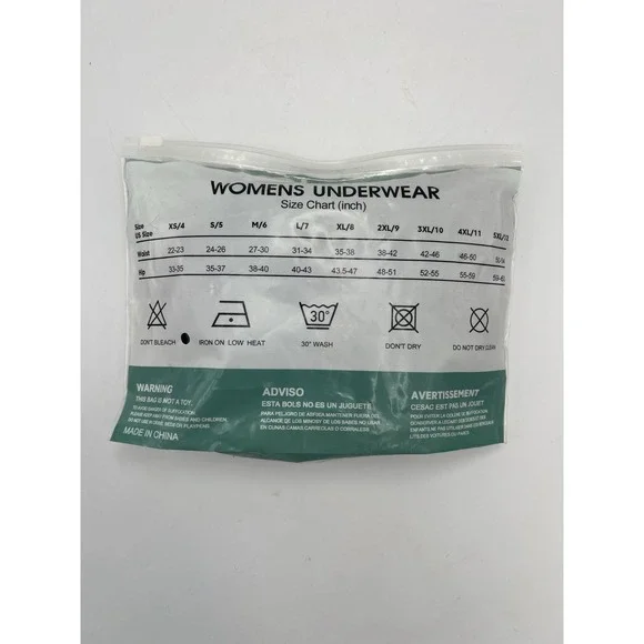 Puliou Womens Small Pack of 5 Underwear Cotton Blend NiP - Picture 5 of 5